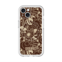 スリムプロテクションプレミアムケース with MagSafe［ ANNA SUI - STITCHED FLORAL ］