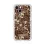スリムプロテクションプレミアムケース with MagSafe［ ANNA SUI - STITCHED FLORAL ］
