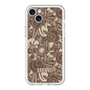 スリムプロテクションプレミアムケース with MagSafe［ ANNA SUI - STITCHED FLORAL ］
