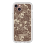 スリムプロテクションプレミアムケース with MagSafe［ ANNA SUI - STITCHED FLORAL ］
