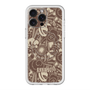 スリムプロテクションプレミアムケース with MagSafe［ ANNA SUI - STITCHED FLORAL ］