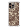 スリムプロテクションプレミアムケース with MagSafe［ ANNA SUI - STITCHED FLORAL ］