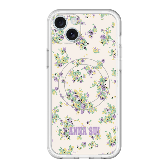 スリムプロテクションプレミアムケース with MagSafe［ ANNA SUI - ROSEBUDS ］