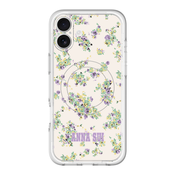 スリムプロテクションプレミアムケース with MagSafe［ ANNA SUI - ROSEBUDS ］