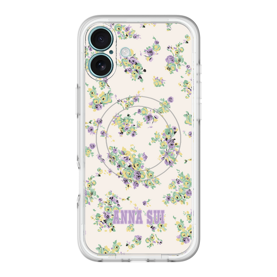 スリムプロテクションプレミアムケース with MagSafe［ ANNA SUI - ROSEBUDS ］