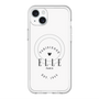 スリムプロテクションプレミアムケース with MagSafe［ ELLE - Parisienne ］