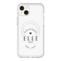 スリムプロテクションプレミアムケース with MagSafe［ ELLE - Parisienne ］