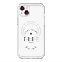 スリムプロテクションプレミアムケース with MagSafe［ ELLE - Parisienne ］