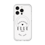 スリムプロテクションプレミアムケース with MagSafe［ ELLE - Parisienne ］
