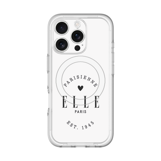 スリムプロテクションプレミアムケース with MagSafe［ ELLE - Parisienne ］