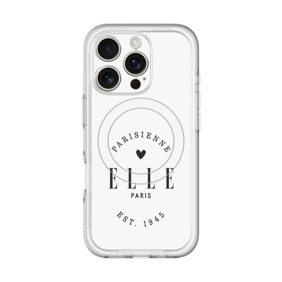 スリムプロテクションプレミアムケース with MagSafe［ ELLE - Parisienne ］