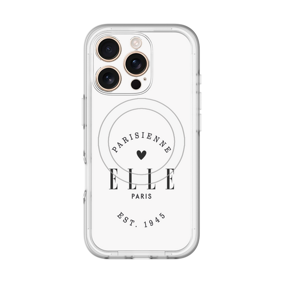 スリムプロテクションプレミアムケース with MagSafe［ ELLE - Parisienne ］