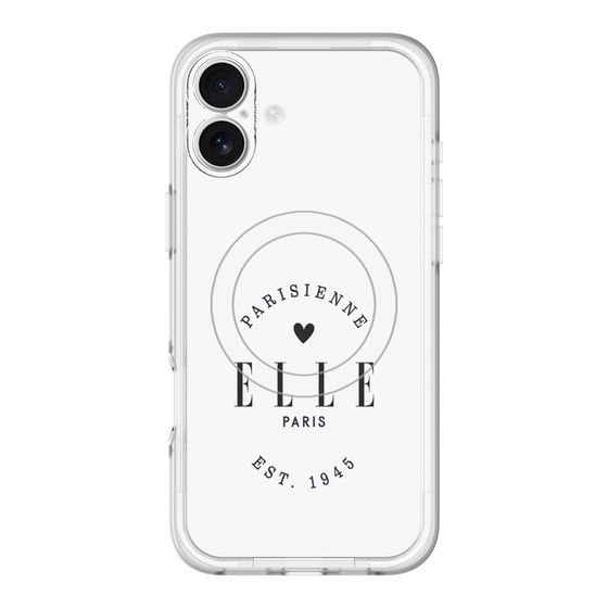 スリムプロテクションプレミアムケース with MagSafe［ ELLE - Parisienne ］