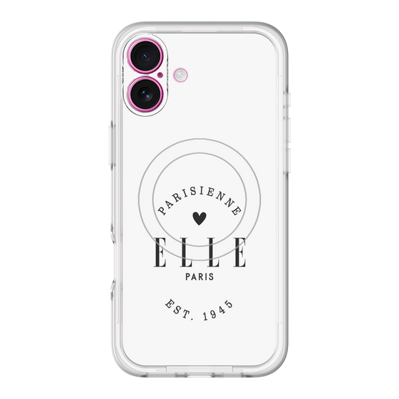 スリムプロテクションプレミアムケース with MagSafe［ ELLE - Parisienne ］