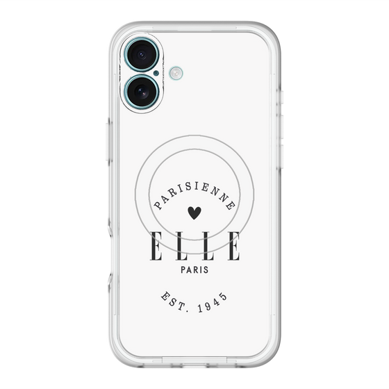 スリムプロテクションプレミアムケース with MagSafe［ ELLE - Parisienne ］
