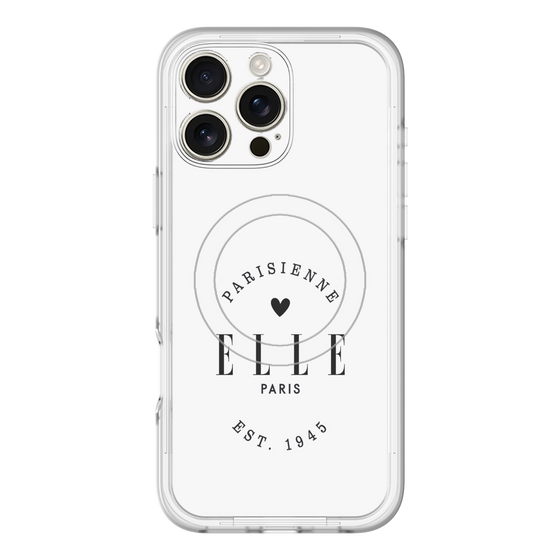 スリムプロテクションプレミアムケース with MagSafe［ ELLE - Parisienne ］