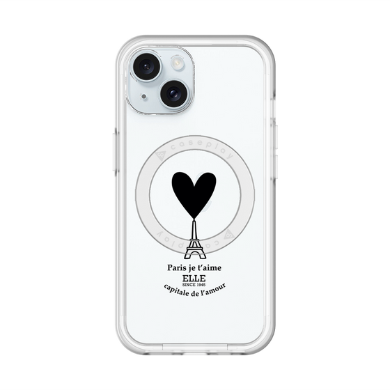 スリムプロテクションプレミアムケース with MagSafe［ ELLE - Paris je t'aime ］