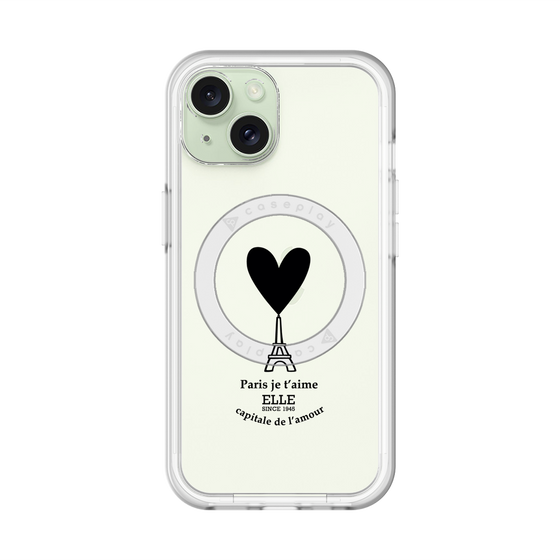 スリムプロテクションプレミアムケース with MagSafe［ ELLE - Paris je t'aime ］