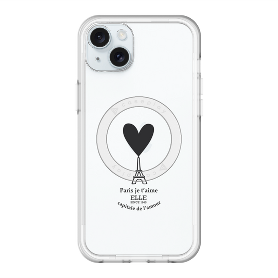 スリムプロテクションプレミアムケース with MagSafe［ ELLE - Paris je t'aime ］