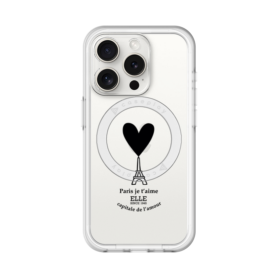 スリムプロテクションプレミアムケース with MagSafe［ ELLE - Paris je t'aime ］