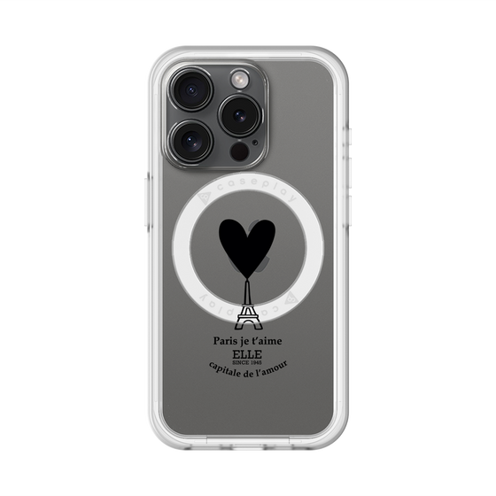 スリムプロテクションプレミアムケース with MagSafe［ ELLE - Paris je t'aime ］