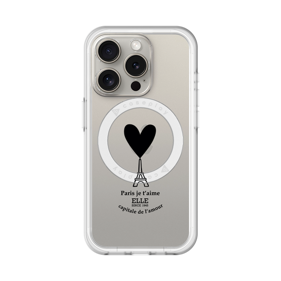 スリムプロテクションプレミアムケース with MagSafe［ ELLE - Paris je t'aime ］