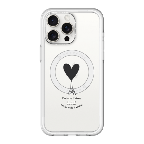 スリムプロテクションプレミアムケース with MagSafe［ ELLE - Paris je t'aime ］