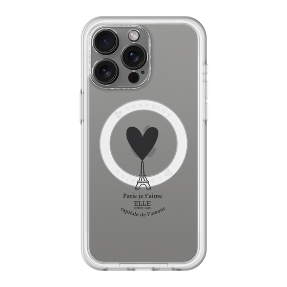 スリムプロテクションプレミアムケース with MagSafe［ ELLE - Paris je t'aime ］
