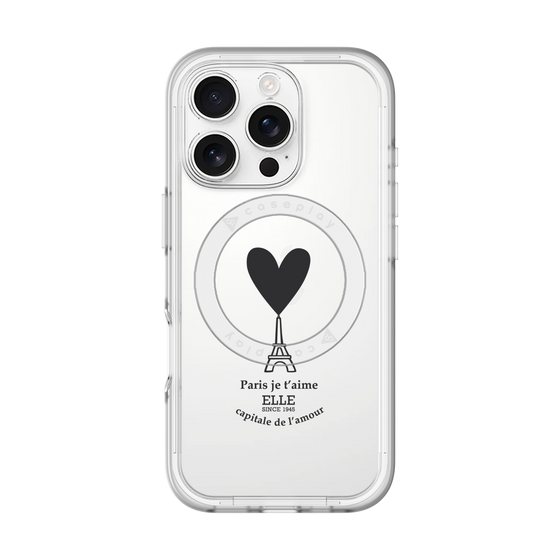 スリムプロテクションプレミアムケース with MagSafe［ ELLE - Paris je t'aime ］