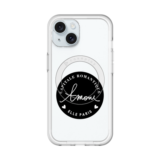 スリムプロテクションプレミアムケース with MagSafe［ ELLE - Capitale Romantique ］