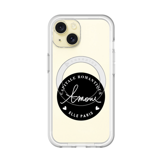スリムプロテクションプレミアムケース with MagSafe［ ELLE - Capitale Romantique ］
