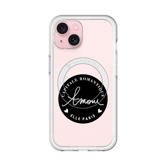 スリムプロテクションプレミアムケース with MagSafe［ ELLE - Capitale Romantique ］