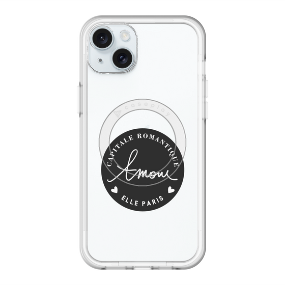 スリムプロテクションプレミアムケース with MagSafe［ ELLE - Capitale Romantique ］