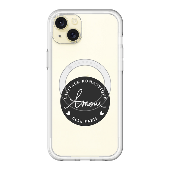 スリムプロテクションプレミアムケース with MagSafe［ ELLE - Capitale Romantique ］