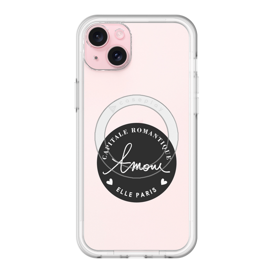 スリムプロテクションプレミアムケース with MagSafe［ ELLE - Capitale Romantique ］