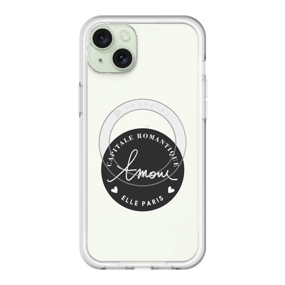 スリムプロテクションプレミアムケース with MagSafe［ ELLE - Capitale Romantique ］