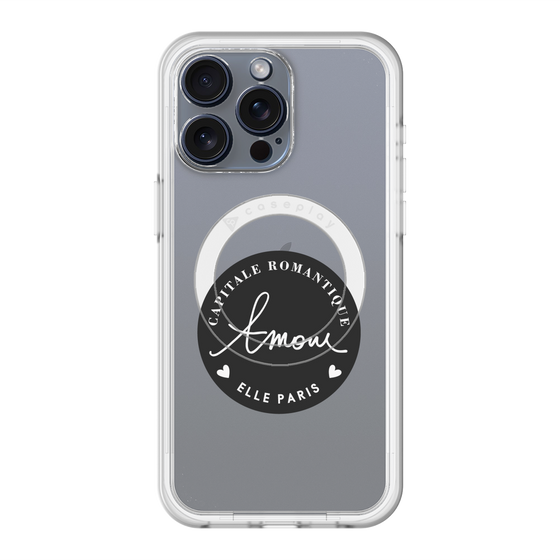 スリムプロテクションプレミアムケース with MagSafe［ ELLE - Capitale Romantique ］