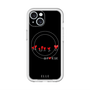 スリムプロテクションプレミアムケース with MagSafe［ ELLE - Let who love me follow me - ブラック ］