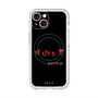 スリムプロテクションプレミアムケース with MagSafe［ ELLE - Let who love me follow me - ブラック ］