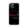 スリムプロテクションプレミアムケース with MagSafe［ ELLE - Let who love me follow me - ブラック ］