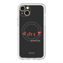 スリムプロテクションプレミアムケース with MagSafe［ ELLE - Let who love me follow me - ブラック ］