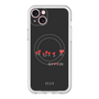 スリムプロテクションプレミアムケース with MagSafe［ ELLE - Let who love me follow me - ブラック ］