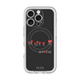 スリムプロテクションプレミアムケース with MagSafe［ ELLE - Let who love me follow me - ブラック ］