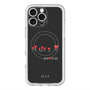 スリムプロテクションプレミアムケース with MagSafe［ ELLE - Let who love me follow me - ブラック ］