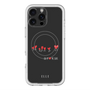スリムプロテクションプレミアムケース with MagSafe［ ELLE - Let who love me follow me - ブラック ］