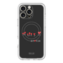 スリムプロテクションプレミアムケース with MagSafe［ ELLE - Let who love me follow me - ブラック ］