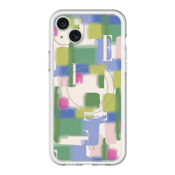 スリムプロテクションプレミアムケース with MagSafe［ ELLE - Iconics Prints3 ］