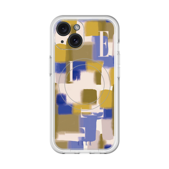 スリムプロテクションプレミアムケース with MagSafe［ ELLE - Iconics Prints4 ］