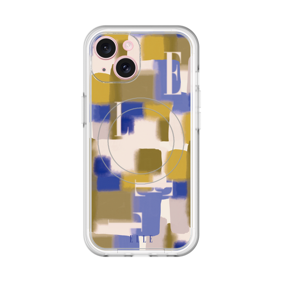 スリムプロテクションプレミアムケース with MagSafe［ ELLE - Iconics Prints4 ］