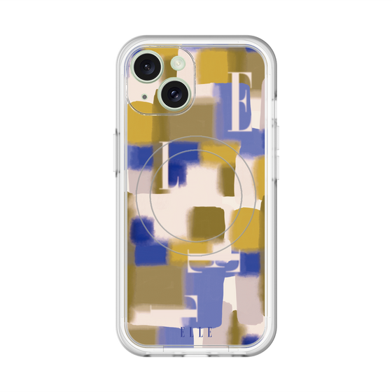 スリムプロテクションプレミアムケース with MagSafe［ ELLE - Iconics Prints4 ］